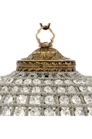 Lustre ovale en cristal | Eichholtz Kasbah S | Meubleluxe.fr
