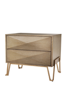 Table de chevet en chêne | Eichholtz Highland | Meubleluxe.fr