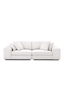 Canapé 4 places en tissu blanc | Eichholtz Vista Grande | Meubleluxe.fr
