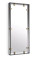 Miroir rectangulaire en verre fumé | Eichholtz Verona S | Meubleluxe.fr