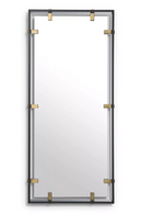 Miroir rectangulaire en verre fumé | Eichholtz Verona S | Meubleluxe.fr