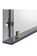 Miroir carré en verre fumé | Eichholtz Verona M | Meubleluxe.fr