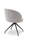 Chaise de salle à manger pivotante Sisley gris | Eichholtz Masters | Meubleluxe.fr