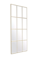 Miroir rectangulaire doré et verre biseauté | Eichholtz Kravis | Meubleluxe.fr