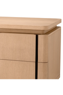 Bureau en chêne naturel et bronze | Eichholtz Modesto | Meubleluxe.fr