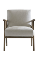 Fauteuil en lin crème | Andrew Martin Rory | Meubleluxe.fr