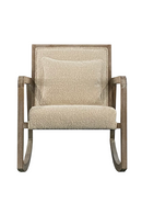 Fauteuil A Bascule En Tissu Crème | Andrew Martin Jed | OROA.fr