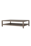 Table basse rectangulaire en bois massif | Andrew Martin Raffles | Meubleluxe.fr