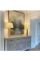 Lampe de table en métal doré | Andrew Martin Fluted Spire | Meubleluxe.fr