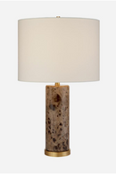 Lampe de Table en Marbre Poli | Andrew Martin Cliff | OROA.fr