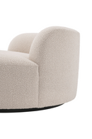 Canapé rond bouclé crème | Eichholtz Bjorn | Meubleluxe.fr