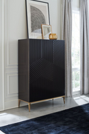 Commode en bois de noyer chocolat | Caracole Out | Meubleluxe.fr