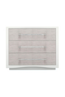 Table de chevet en bois nacré | Caracole Clear | Meubleluxe.fr