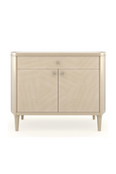 Table de chevet en bois crème | Caracole Fancy | Meubleluxe.fr
