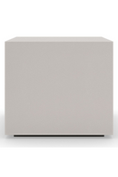 Table d'appoint en galuchat blanc | Caracole Ground | Meubleluxe.fr