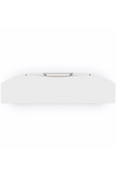 Commode en bois blanc nacré et doré | Caracole Clear | Meubleluxe.fr