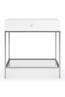 Table d'appoint en bois blanc | Caracole Tiny Tot | Meubleluxe.fr