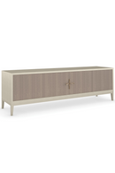 Meuble TV en bois d'eucalyptus | Caracole Showcase | Meubleluxe.fr