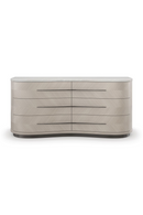 Commode en bois et marbre blanc | Caracole Roam | Meubleluxe.fr