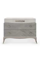 Commode en bois et galuchat crème | Caracole Vibrato | Meubleluxe.fr
