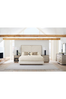 Lit crème en bois clair | Caracole Meet U | Meubleluxe.fr