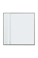 Miroir rectangulaire en métal | Caracole Repetition | Meubleluxe.fr