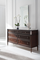 Commode en bois mocha mat | Caracole Private Suite | Meubleluxe.fr