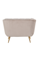 Fauteuil en velours noir | Richmond Huxley | Meubleluxe.fr