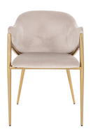 Chaise de salle à manger en velours | Richmond Gwen | Meubleluxe.fr