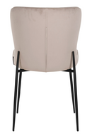 Chaise de salle à manger en velours | Richmond Darby | Meubleluxe.fr