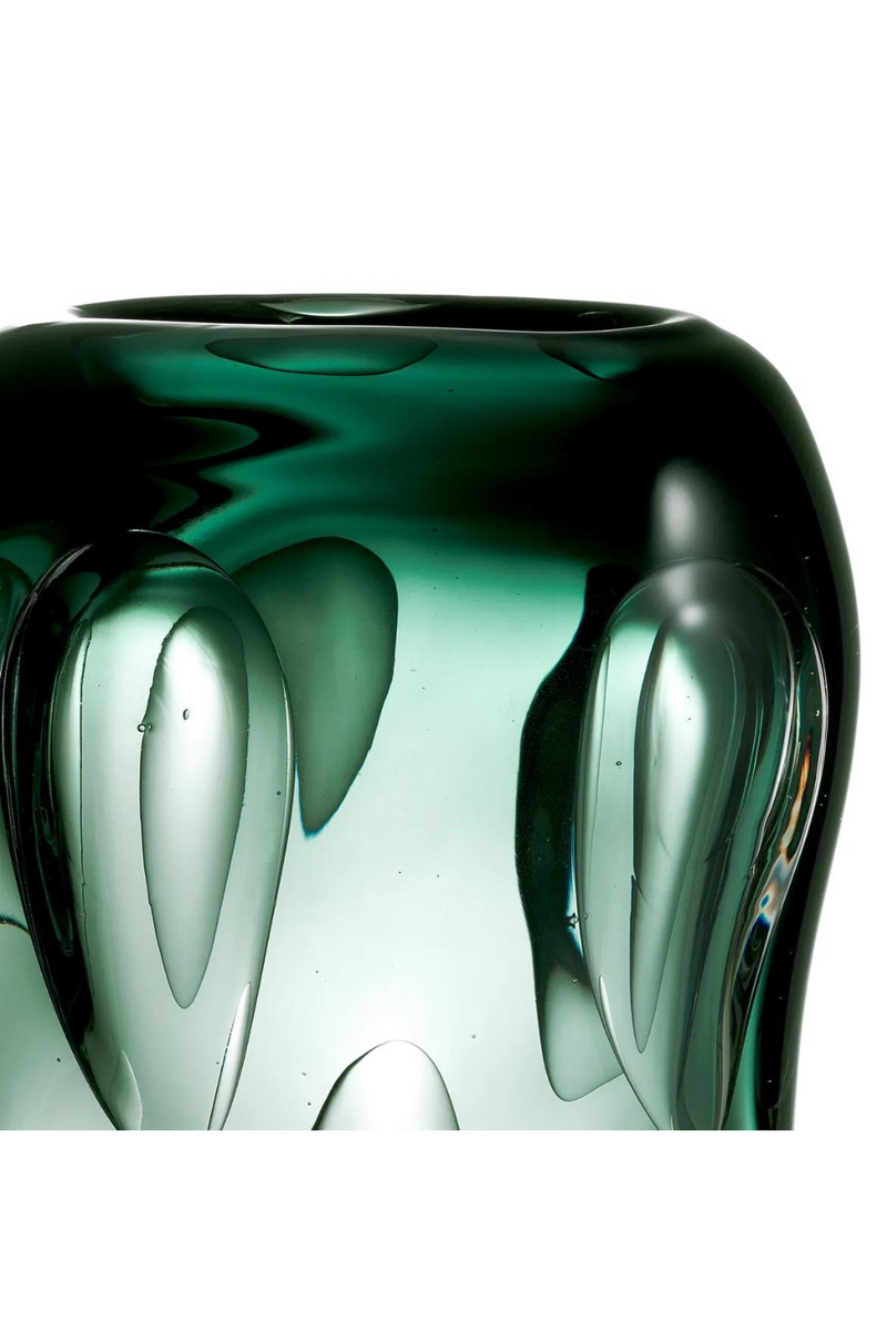 Green glass vase -S- | Eichholtz Sianni