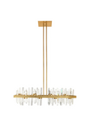 Suspension en cristal et métal doré | Richmond Briget