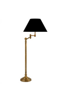 Lampadaire en Velours Noir | Eichholtz Regis | OROA.fr