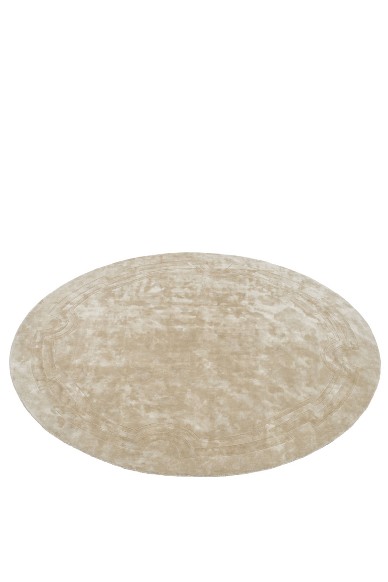 Tapis rond beige ø 280 cm | Eichholtz Palazzo | Meubleluxe.fr