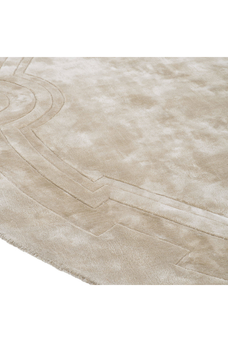 Tapis rond beige ø 280 cm | Eichholtz Palazzo | Meubleluxe.fr