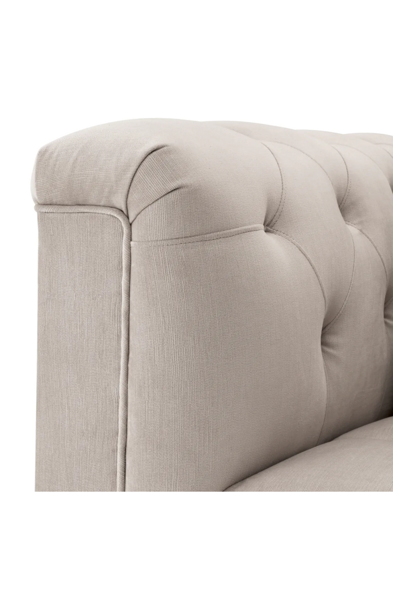 Fauteuil beige | Eichholtz Cesare | Meubleluxe.fr