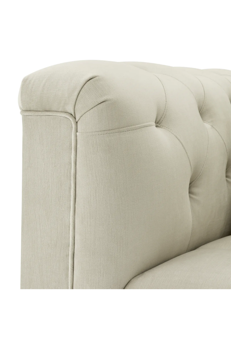 Fauteuil beige | Eichholtz Cesare | Meubleluxe.fr