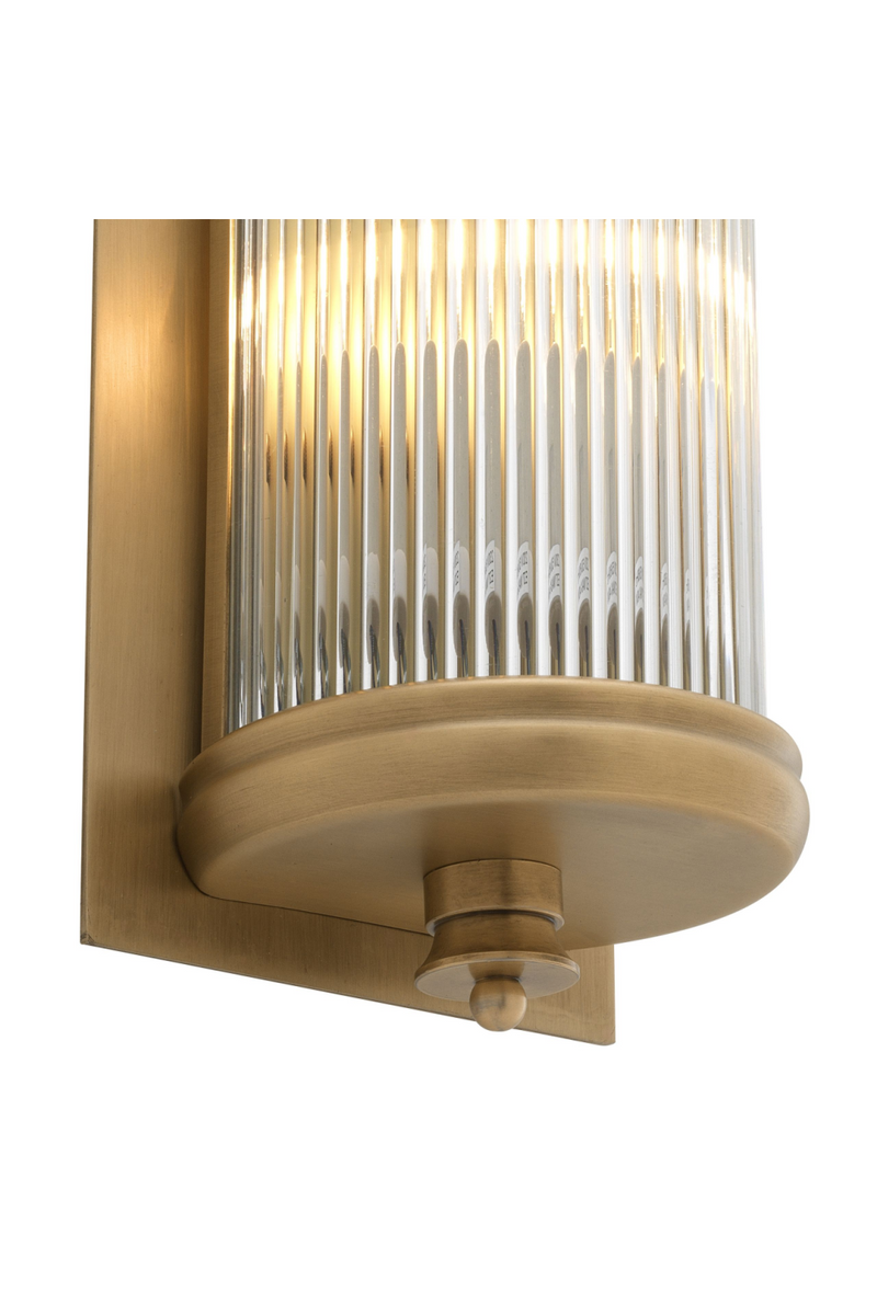 Applique Murale en Laiton et Verre L | Eichholtz Glorious | OROA.fr