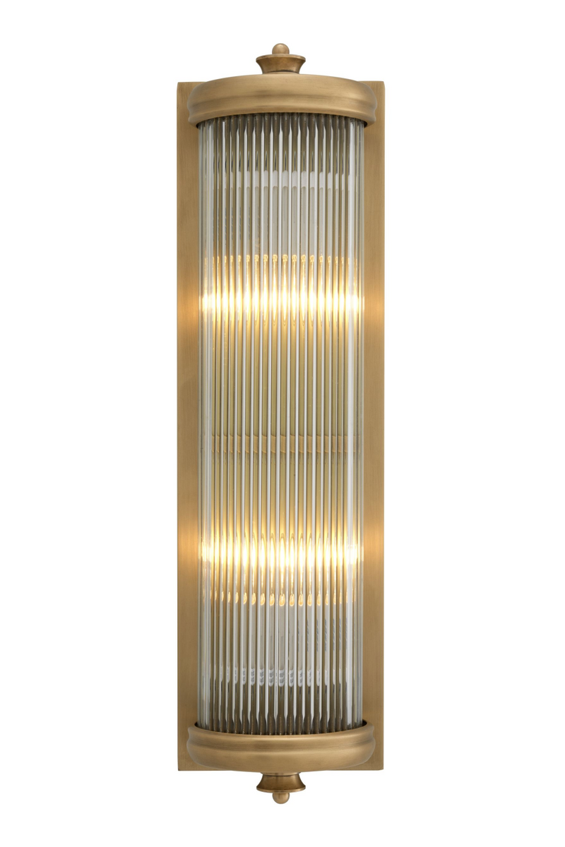 Applique Murale en Laiton et Verre L | Eichholtz Glorious | OROA.fr