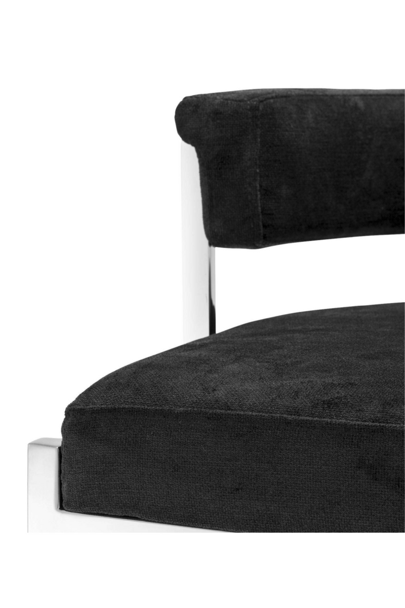 Tabouret de bar noir | Eichholtz Dante | Meubleluxe.fr