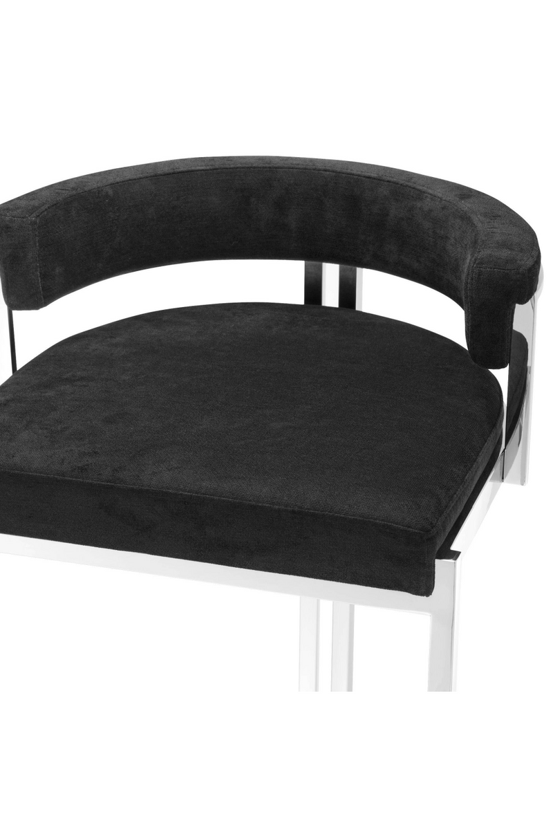 Tabouret de bar noir | Eichholtz Dante | Meubleluxe.fr