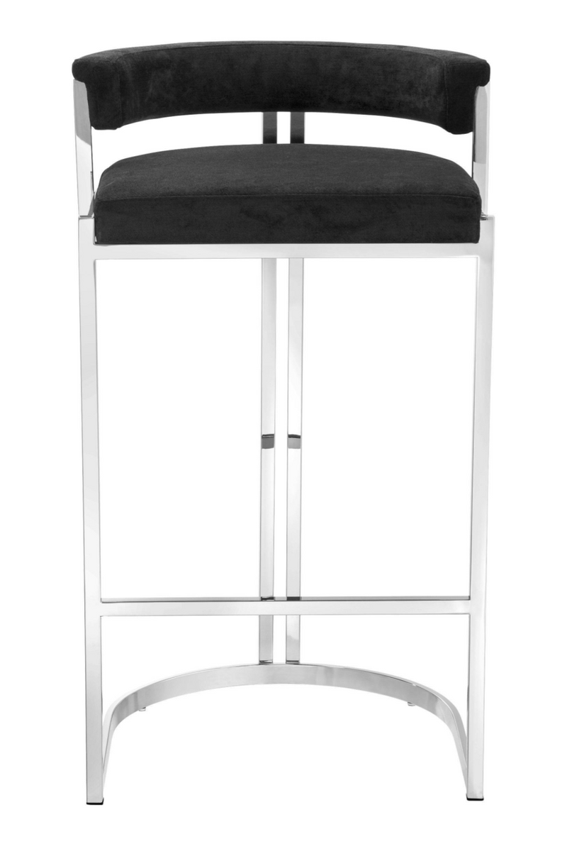 Tabouret de bar noir | Eichholtz Dante | Meubleluxe.fr