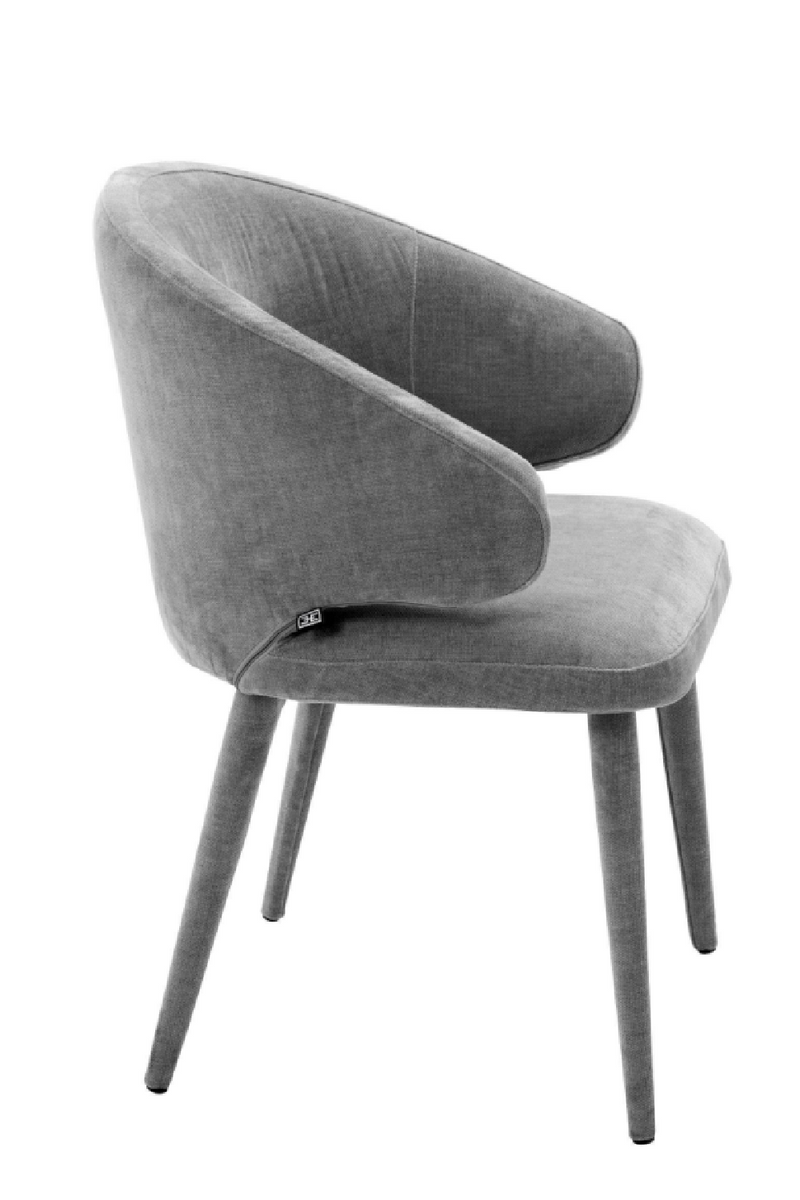 Chaise de salle à manger grise | Eichholtz Cardinale | Meubleluxe.fr