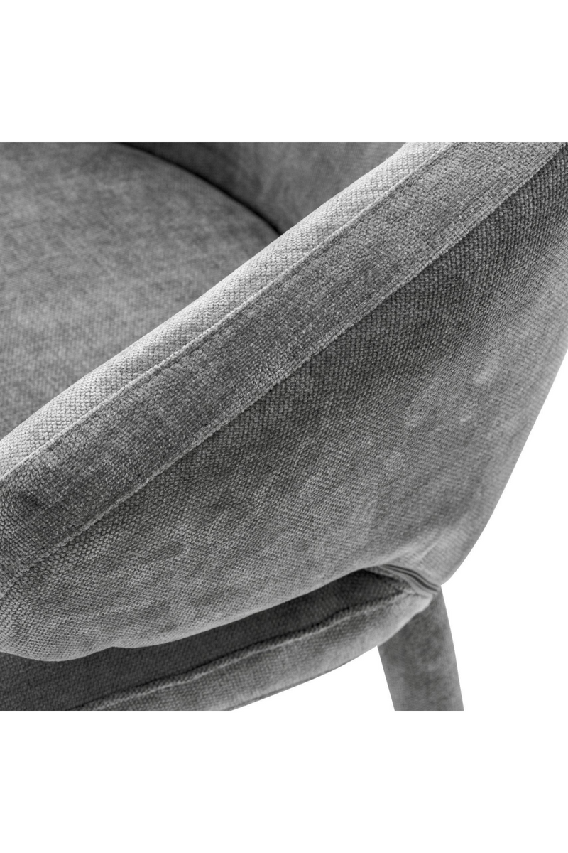 Chaise de salle à manger grise | Eichholtz Cardinale | Meubleluxe.fr