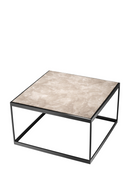 Table d’Appoint en Marbre Beige | Eichholtz La Quinta | OROA.fr