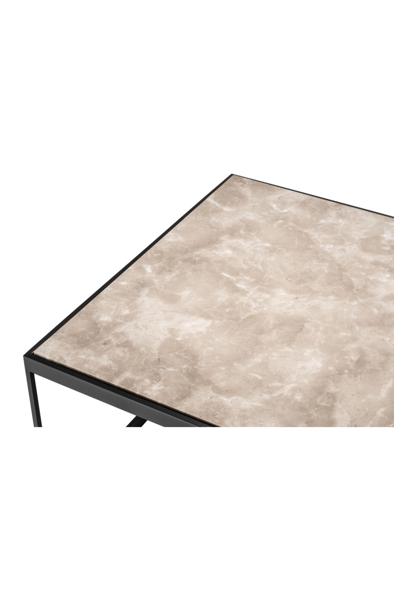 Table d’Appoint en Marbre Beige | Eichholtz La Quinta | OROA.fr