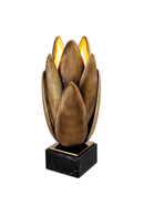 Lampe de Table Striée en Laiton Vintage | Eichholtz Blossom | OROA.fr