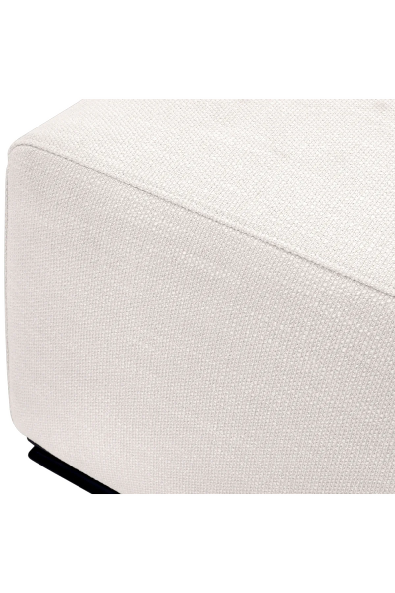 Pouf modulable blanc | Eichholtz Clifford | Meubleluxe.fr