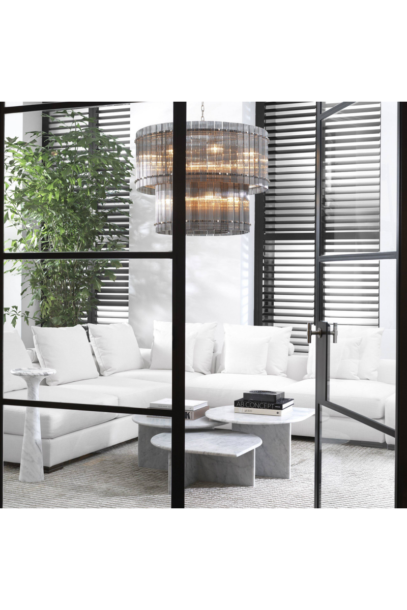 Tapis Gris Tisse a la Main 300 x 400 cm | Eichholtz Crown | OROA.fr