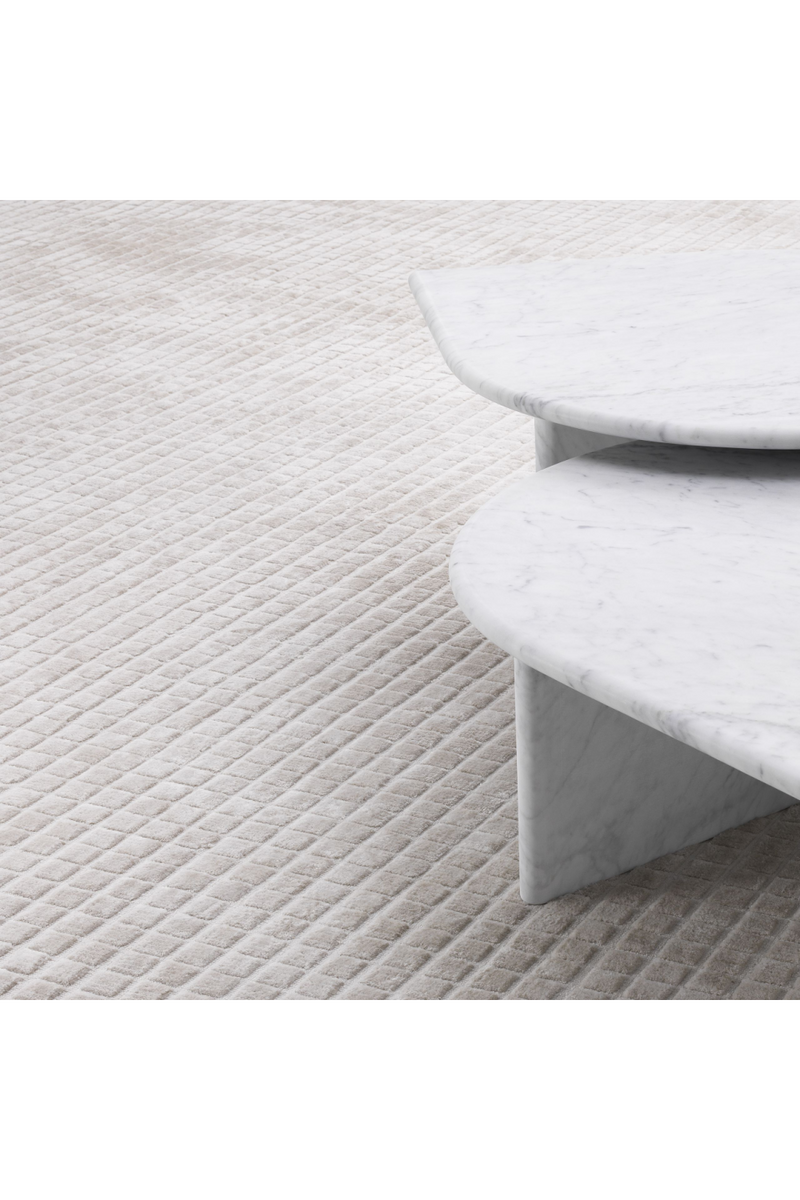 Tapis sable argenté 200 x 300 cm | Eichholtz Crown | Meubleluxe.fr